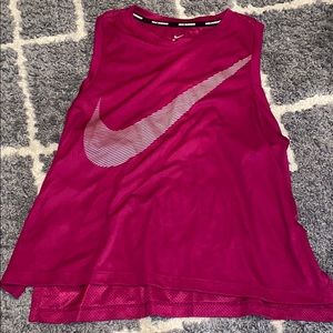Purple Workout Tank Top